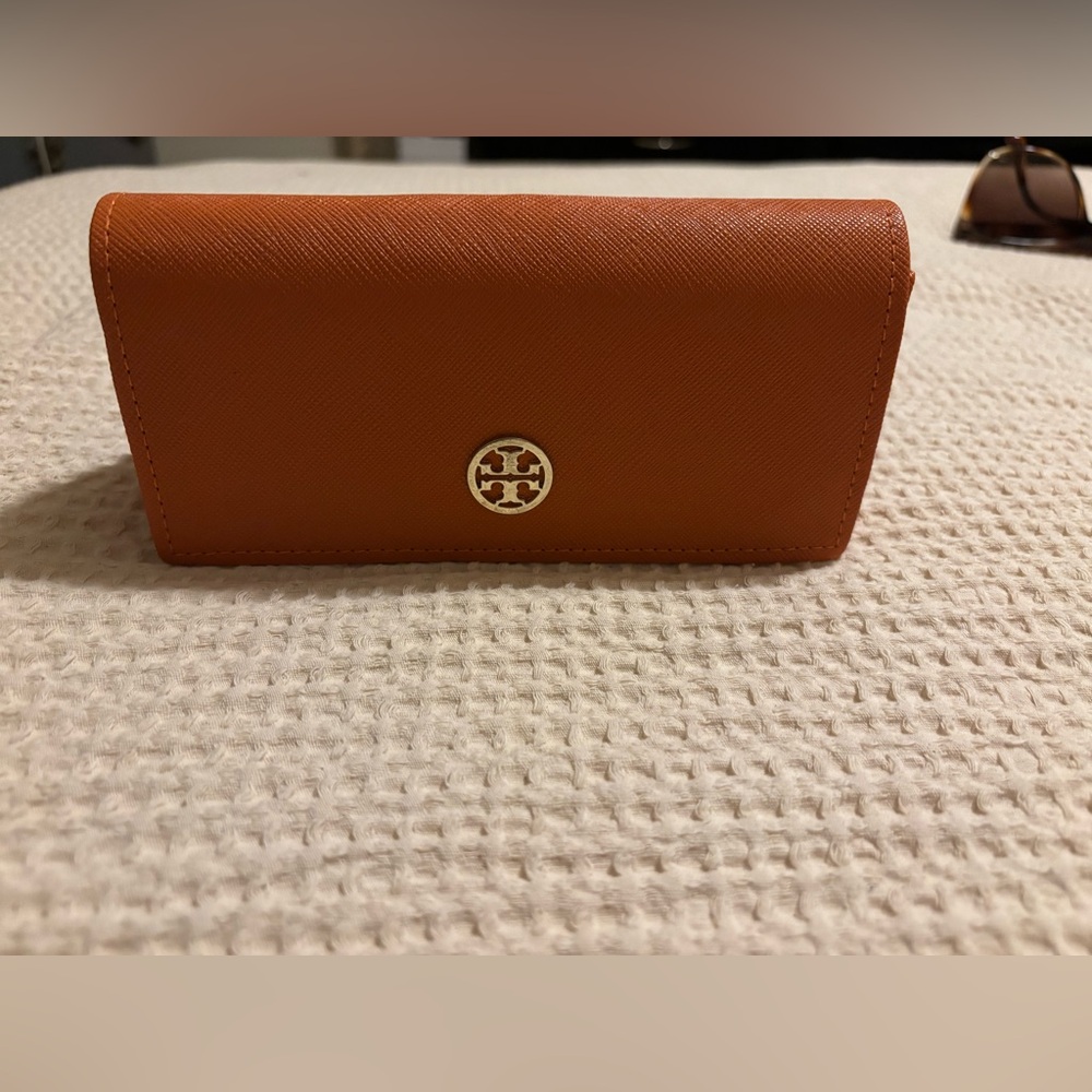 Tory Burch Orange Sunglasses Case